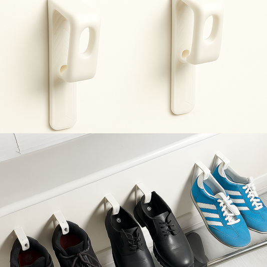 Wall Shoe Hook – Tape & Screws Included